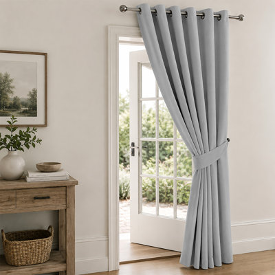 Bernards Blackout French Door Curtain