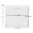 Flat Lid 5 ft. W x 3 ft. D Horizontal Garage Shed-61402952