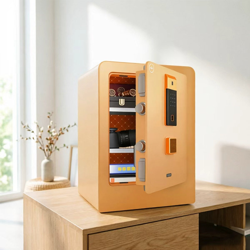 16.69"Home-use small-sized fingerprint password safe cabinet