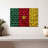 Straw Weave Cameroon Flag-164810375