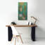  «Aquatic Life 1» par Chariklia Zarris, art mural sur toile, 20 po x 40 po