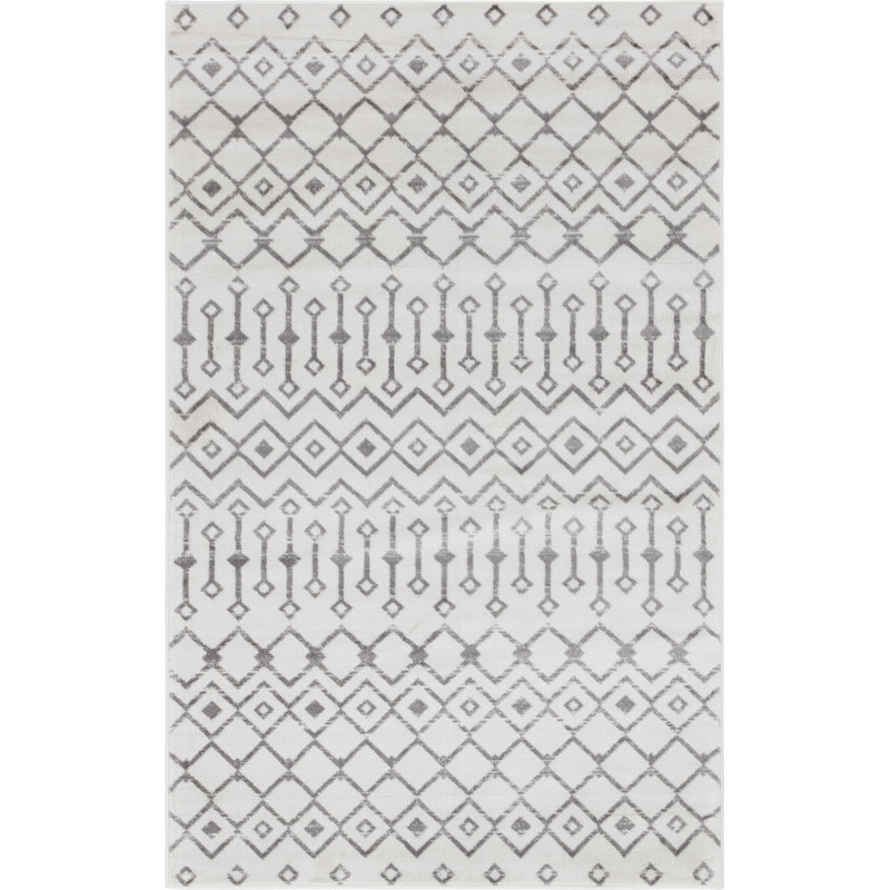 Moroccan Area Rug, Rectangle 152 x 244cm