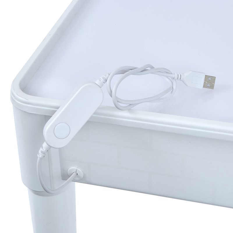Kids Light Table And Two Chairs Set