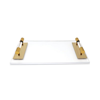 Albizia Glass Tray