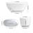 Fslefay 51'' Freestanding Bathtub Solid Surface Deep Soaking Tubs