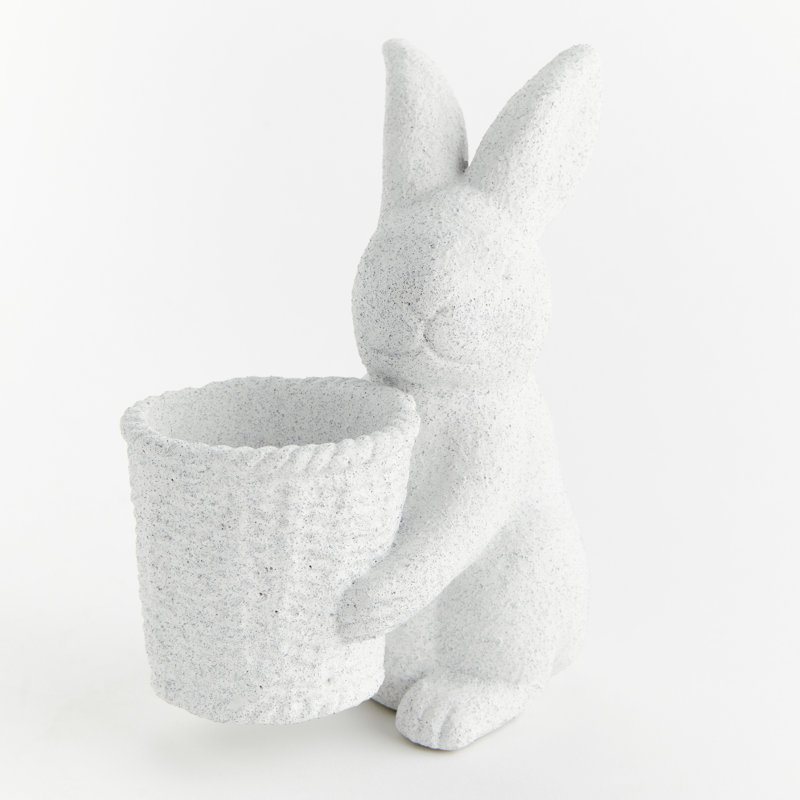 JANIE LAPIN AVEC POT DE PANIER