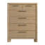 Ensemble de chambre avec très grand lit Karcen Sand Dune avec commode, 2 tables de chevet et commode-132903719-103484581