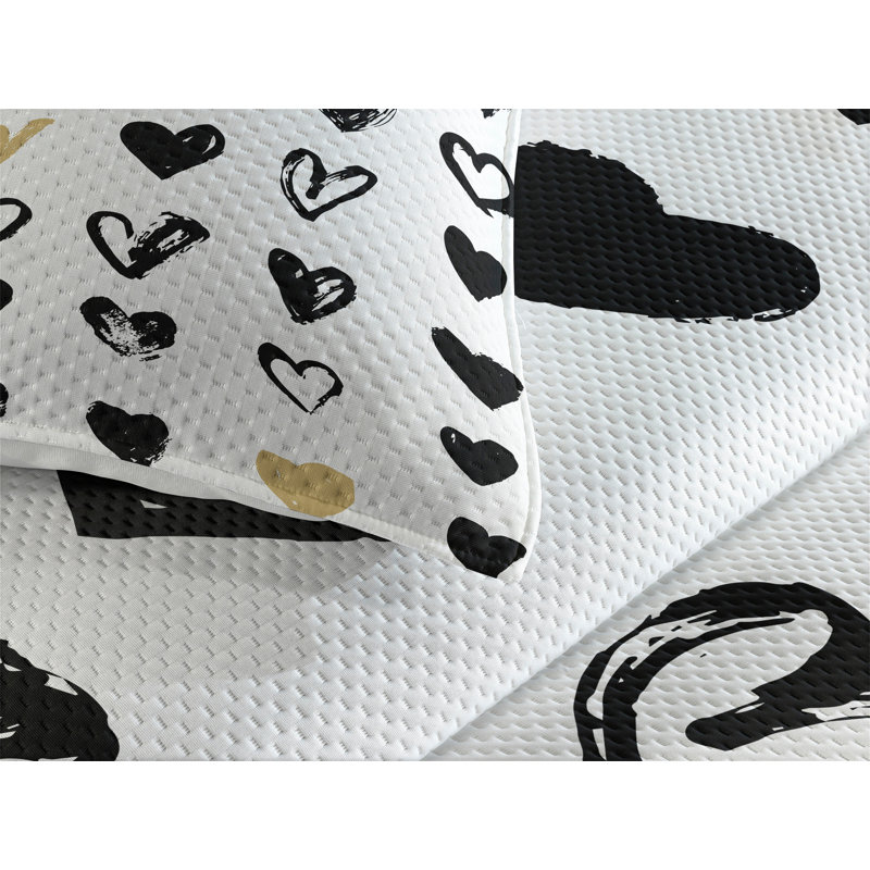 Modern & Contemporary Polyester Coverlet