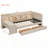 Twin Size Upholstered Daybed With Flip Cabinets-614079694