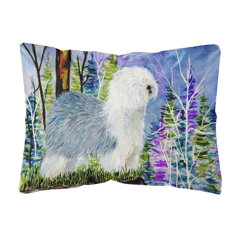 Coussin décoratif intérieur/extérieur vieil english berger
