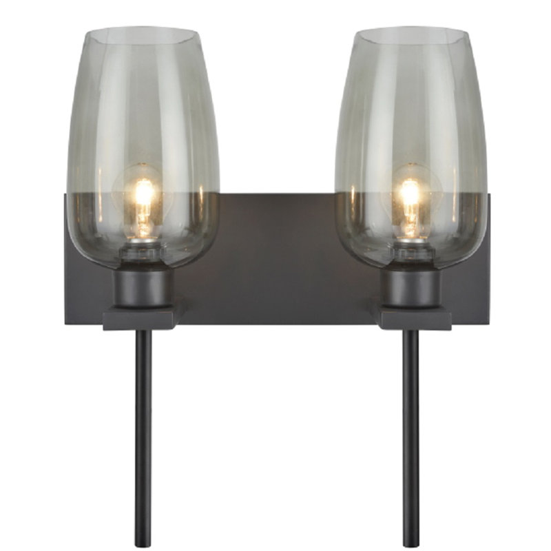 Rahsaan 2 - Light Vanity Light, Black Smoke