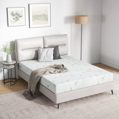 Memory Foam Mattress, Medium Firm Feel Cooling Gel Mattress Bed in a Box