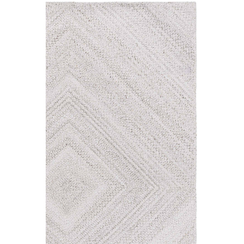 Tapis géométrique tressé à la main tissé à la main tressé 806, Rectangulaire 3 pi x 5 pi