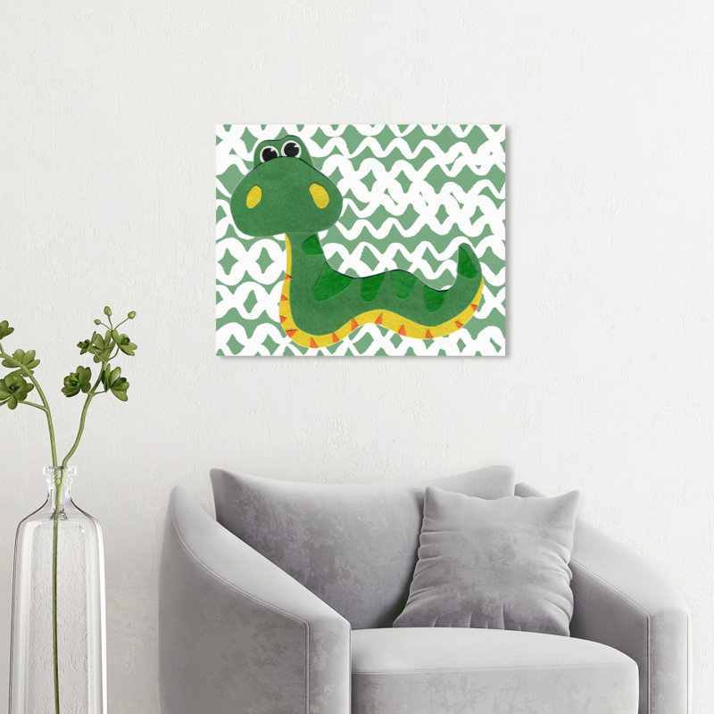 Art sur toile serpiente Farrar, H 24 po x l 28 po x P 1,5 po