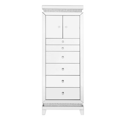 Manus 24'' Wide Freestanding Jewelry Armoire