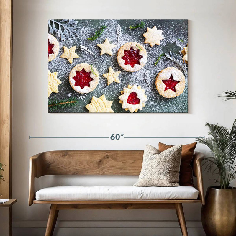 Biscuits Senne Festive Linzer, H 32 po x l 48 po