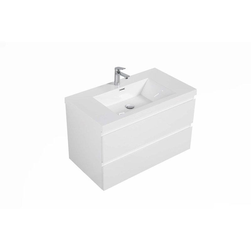 Floating Bathroom Vanity With Sink