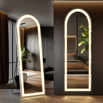 Miroir 3 lumières avec lumières DEL