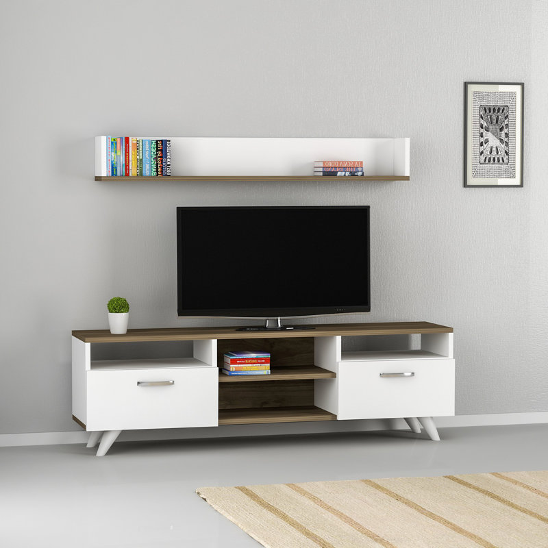 Meuble télé pour téléviseur de 50 po ou moins Webberville