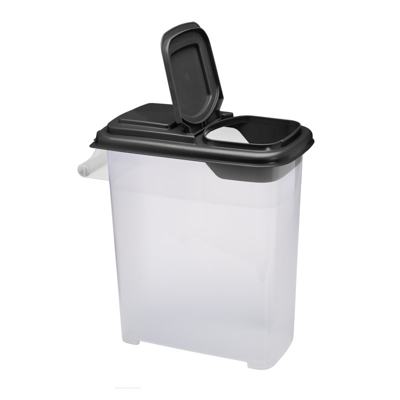Contenant pour nourriture pour animaux Buddeez 50QT, Noir
