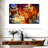 Abstract Stained Glass Canvas Print-44521377