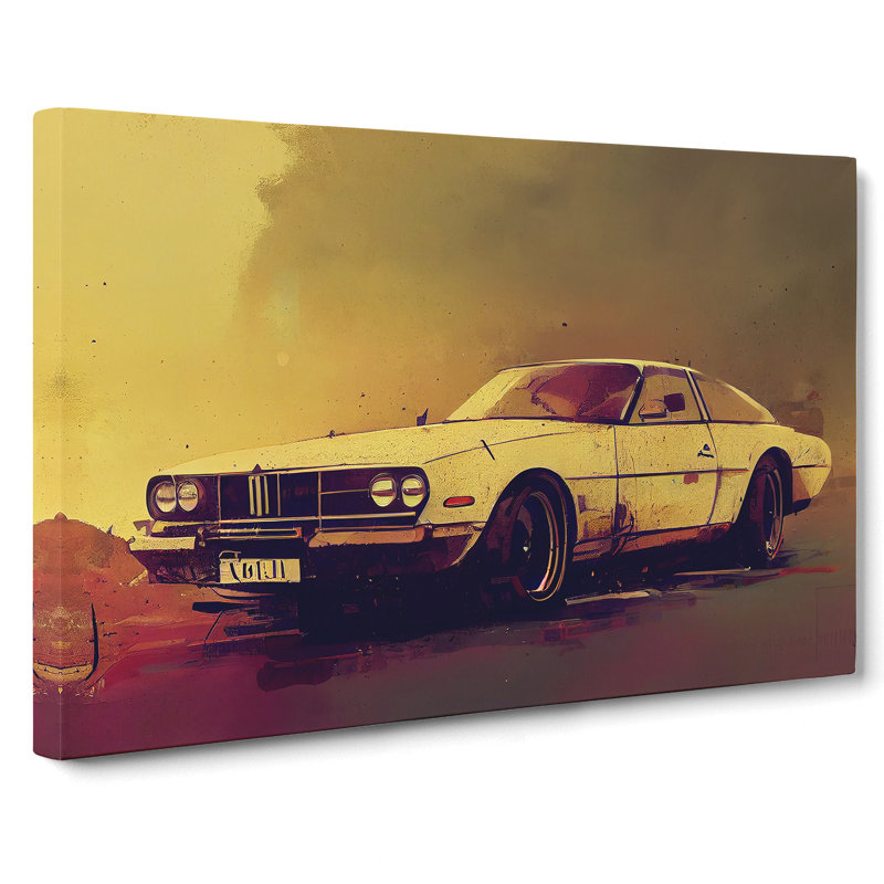 Concept Car Vol.4 - Wrapped Canvas, 50cm H x 76cm W x 3cm D