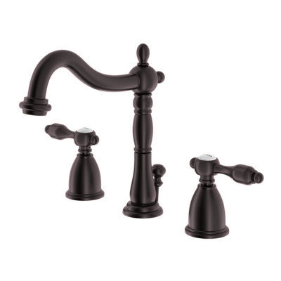 Tudor Widespread Bathroom Faucet with Drain Assembly