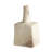 Tall Stack Ivory Ceramic Table Vase-49510916