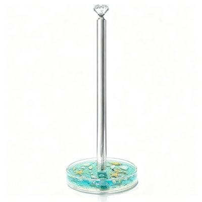 Countertop Paper Towel Holder, 1-Pack,14"L x 5.9"W(Blue)