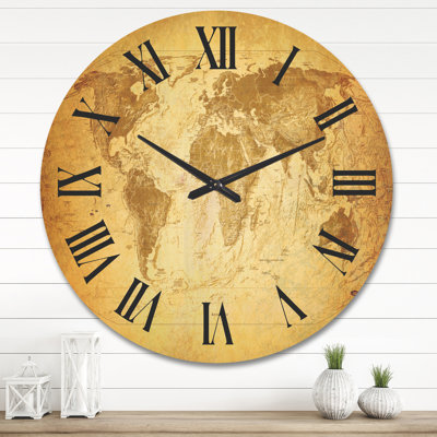 Solid Wood Wall Clock