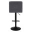 Deristin Swivel Upholstered and Faux Leather Adjustable Height Bar Stool-1649530218-1711429608