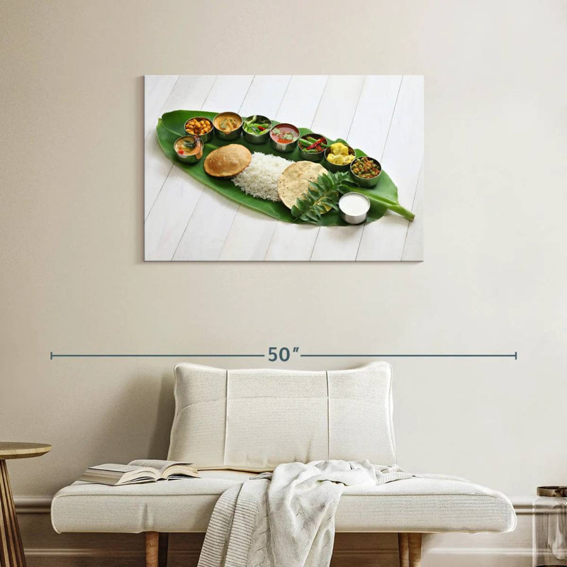 South Indian Cuisine, H 24 po x l 36 po