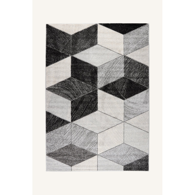 Rachelle Geometric Area Rug, Rectangle 133 x 190cm