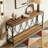2-Tier Long Console Table Sofa Table Entryway Console with Storage Shelf