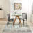 Springmont Polyester Gray/Charcoal Area Rug-922684878