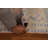 Muted Oushak Oriental Wool Rug 3x4