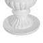 Base de parasol pour table d'appoint d'extérieur avec rembourrage sable, finition marbre blanc, ensemble de 1