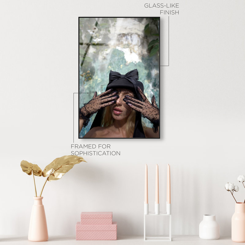 Love Letters I Canvas Fashion Print by Oliver Gal, 16"H x 11"W, Black Frame