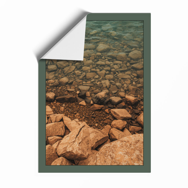 Shallow Waters Coastal - Print, Unframed, A1 - 84.1 x 59.4 cm