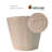 ROUND PLANTER GRAY 14"X 12"-PACK OF 2 UNITS