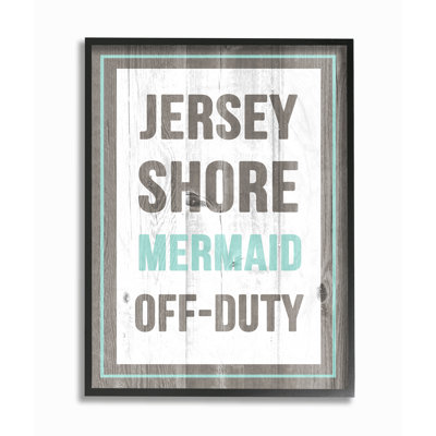 « jersey shore sirène off duty », art textuel
