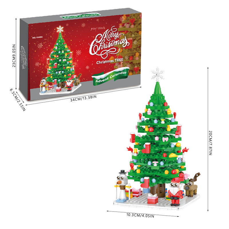 779Pcs Advent Calendar 2025 Kids for Christmas Building Blocks