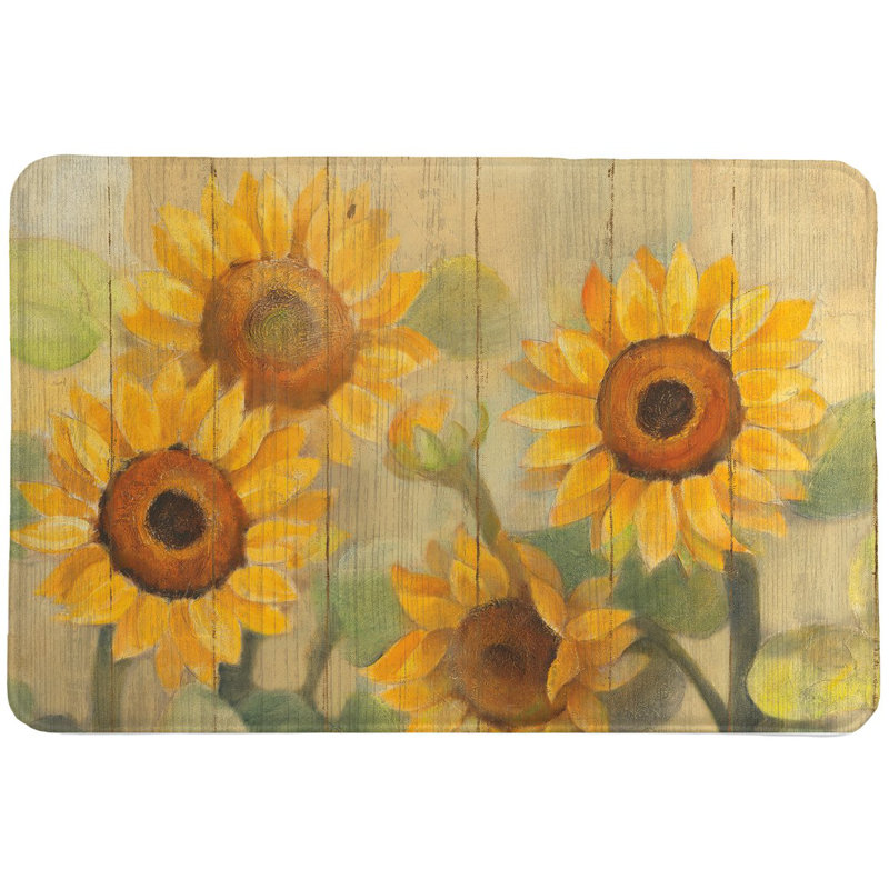 Tapis de bain Knutsen Farmhouse Sunflowers
