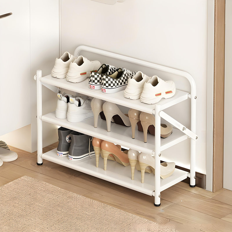 Pull-Out Shoe Rack - Foldable Dust-Proof Shoe Storage Shelf With Easy Assembly