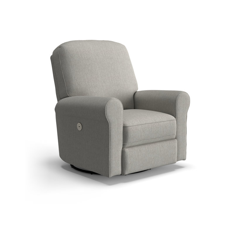 Fauteuil inclinable électrique Anastasia, Chenille Radical Dove Performance