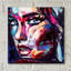 «Turn To Blues», art mural en verre acrylique-160570539