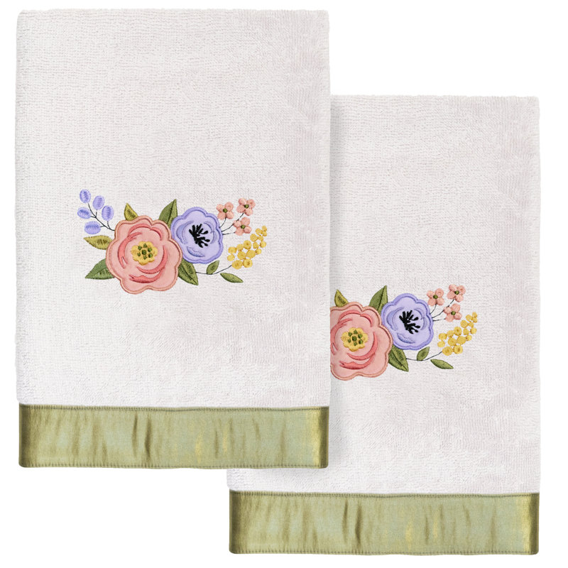 100% Turkish Cotton Hand Towel, Silver