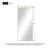 Barnaba Metal Framed Full Length Mirror-623827425-666236032