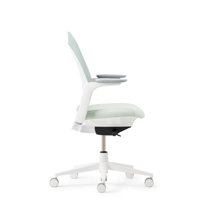 Haworth Breck Office Chair, Agave, White