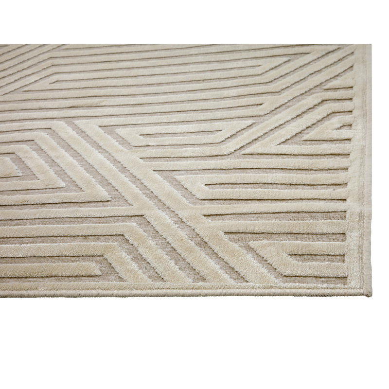 Orbit Pattern Area Rug, Rectangle 7'10" x 10'10"